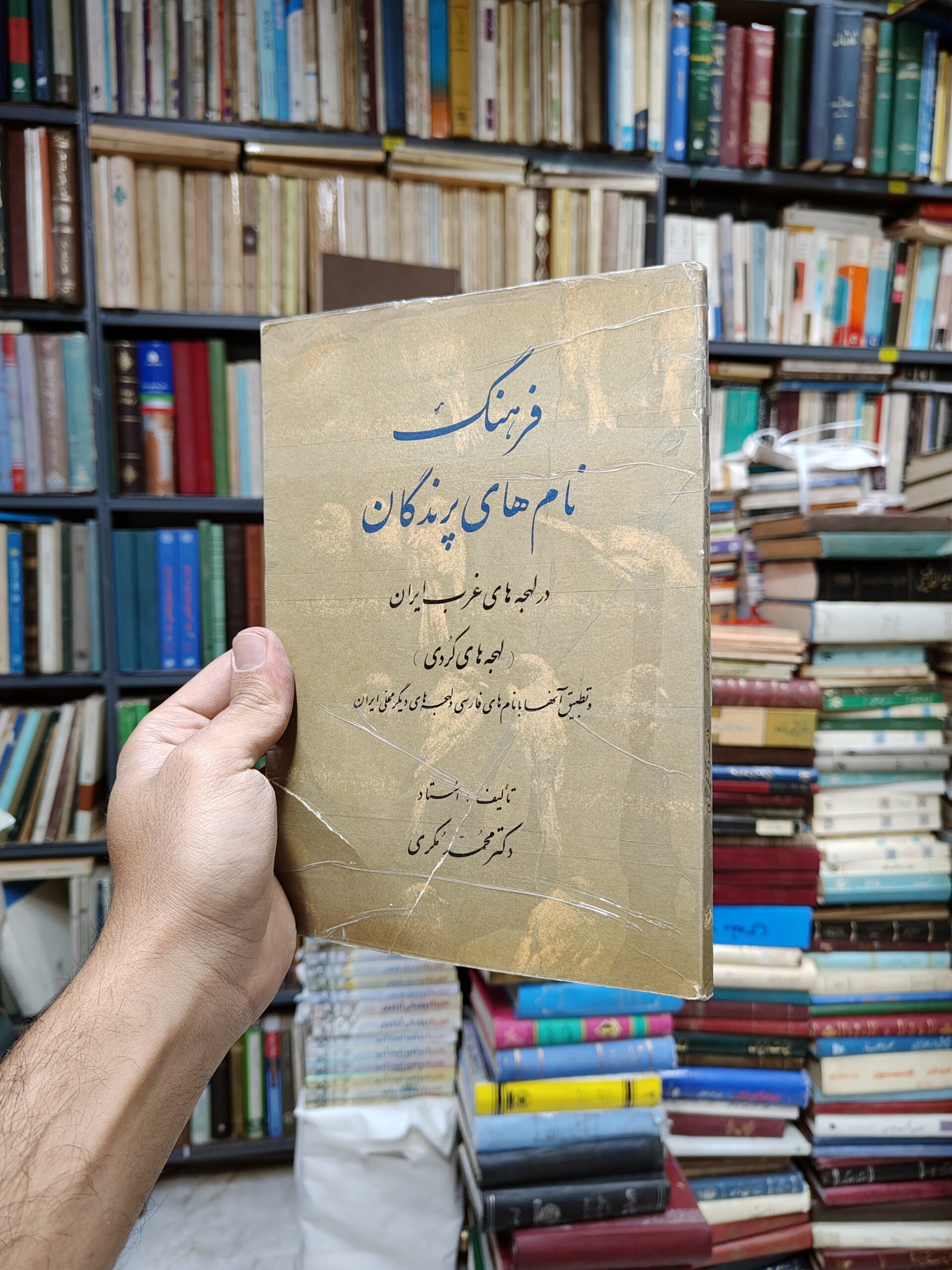 فرهنگ نام های پرندگان در لهجه های غرب...