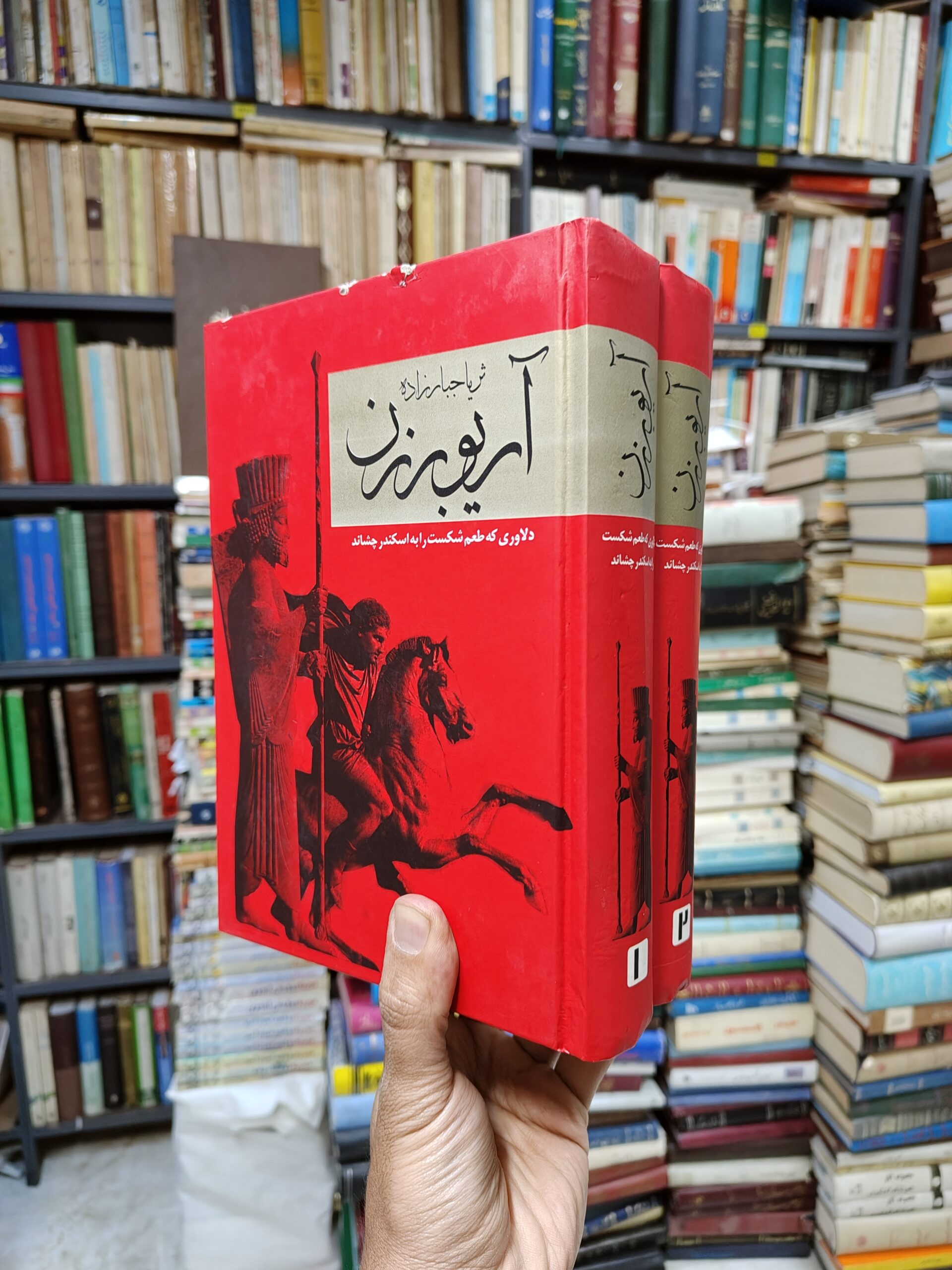 آریو برزن (دلاوری که طعم شکست را به اسکندر چشاند)(2 جلدی)